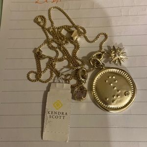 Kendra Scott Pices Charm Necklace NWT
